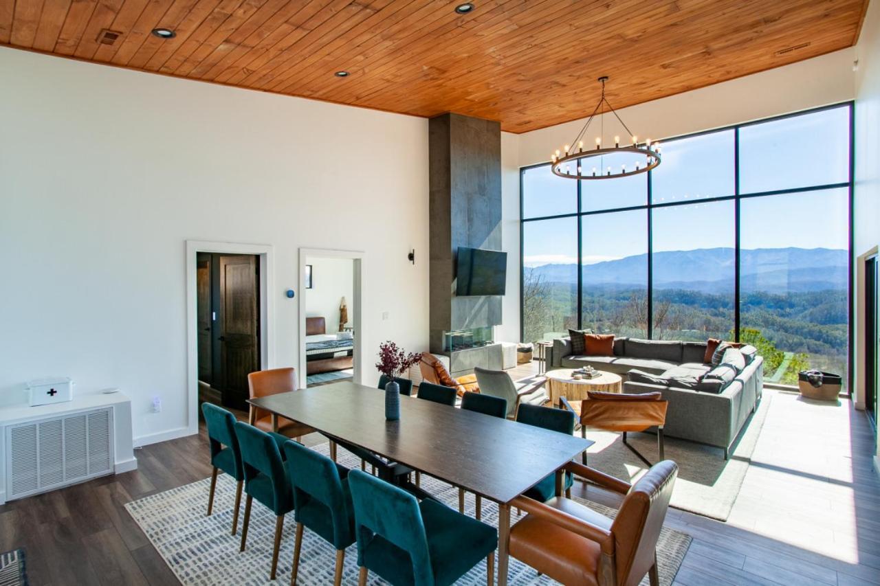 3 Pines Lodges Luxury Mountain View Hot Tub سيفيرفيل المظهر الخارجي الصورة